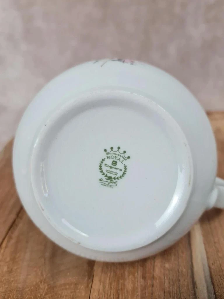 Duo sucrier & pot à lait en porcelaine Tognana 🇮🇹 – photo 6